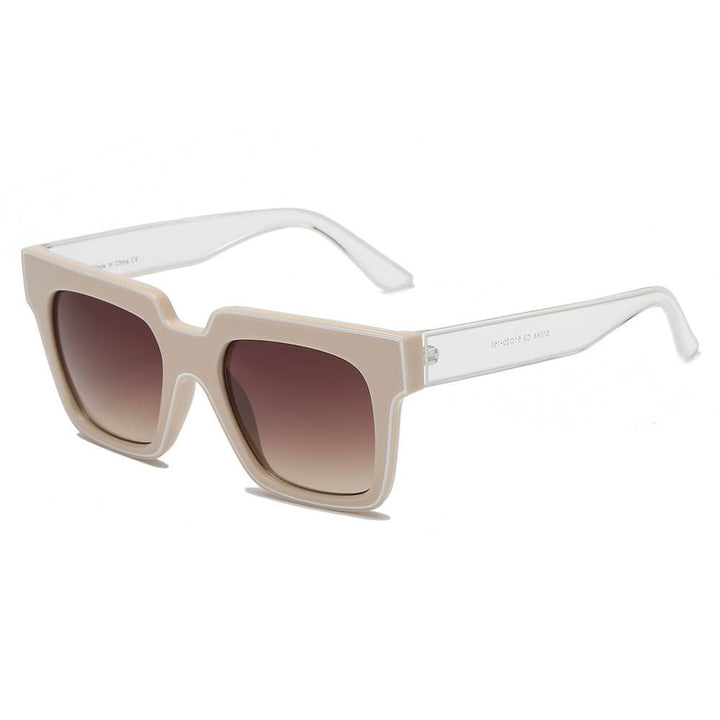 CAMDEN | S1068 - Women Retro Square Oversize Sunglasses