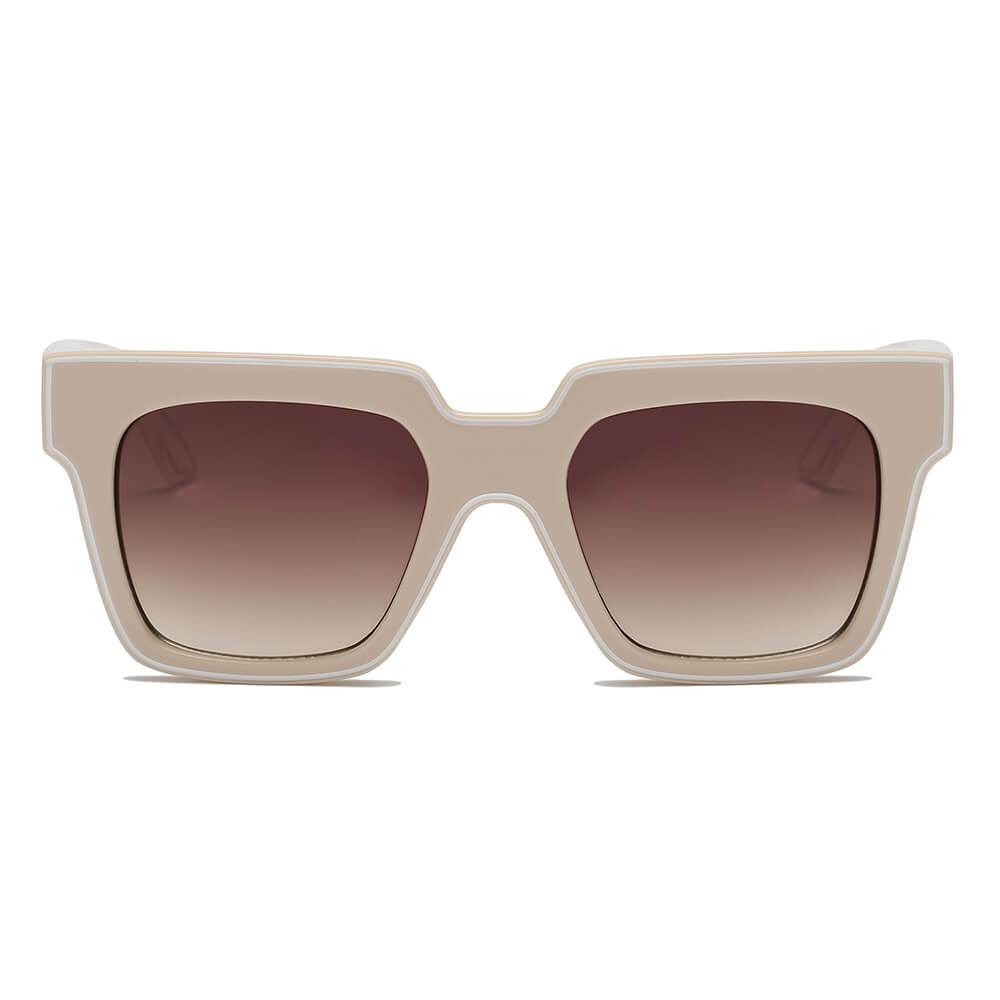 CAMDEN | S1068 - Women Retro Square Oversize Sunglasses