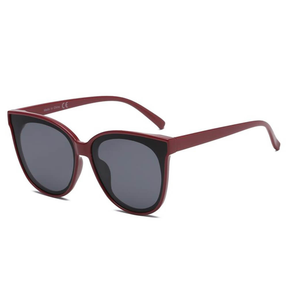 GARLAND | S1075 - Women Round Cat Eye Sunglasses