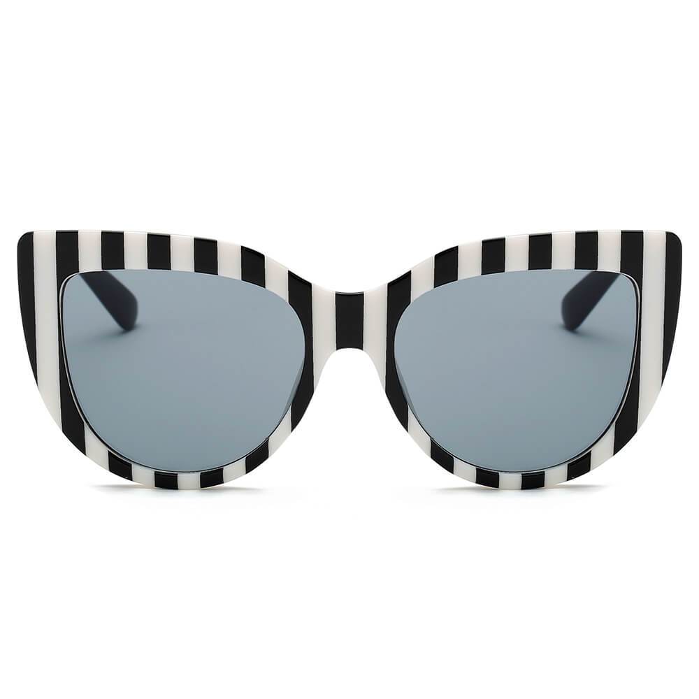 Oversized Cat Eye Fashion Sunglasses for Women - Stylish Look