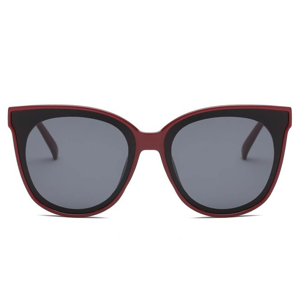 GARLAND | S1075 - Women Round Cat Eye Sunglasses