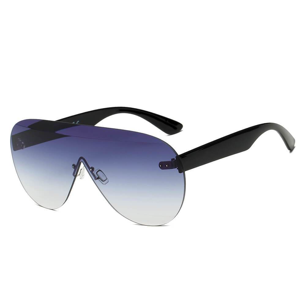 DESTIN | S2061 - Women Oversized Aviator Fashion Sunglasses