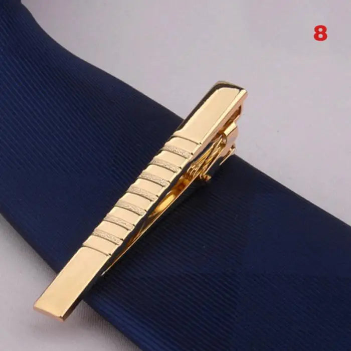 Men Metal Alloy Tie Clip Clamp Necktie Bar Clasp Wedding Bridegroom Business Fashion Formal Gifts