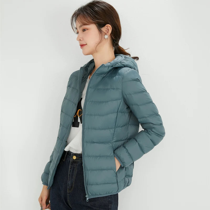 Winter Women Ultra Light Down Parka Jacket - More Colors