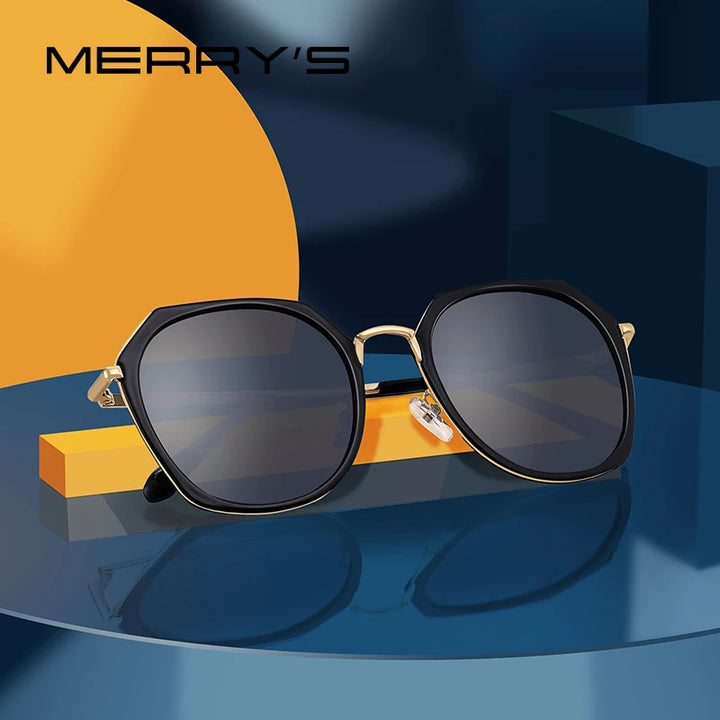 MERRYS DESIGN Women Fashion Square Polarized Sunglasses  UV400 Protection