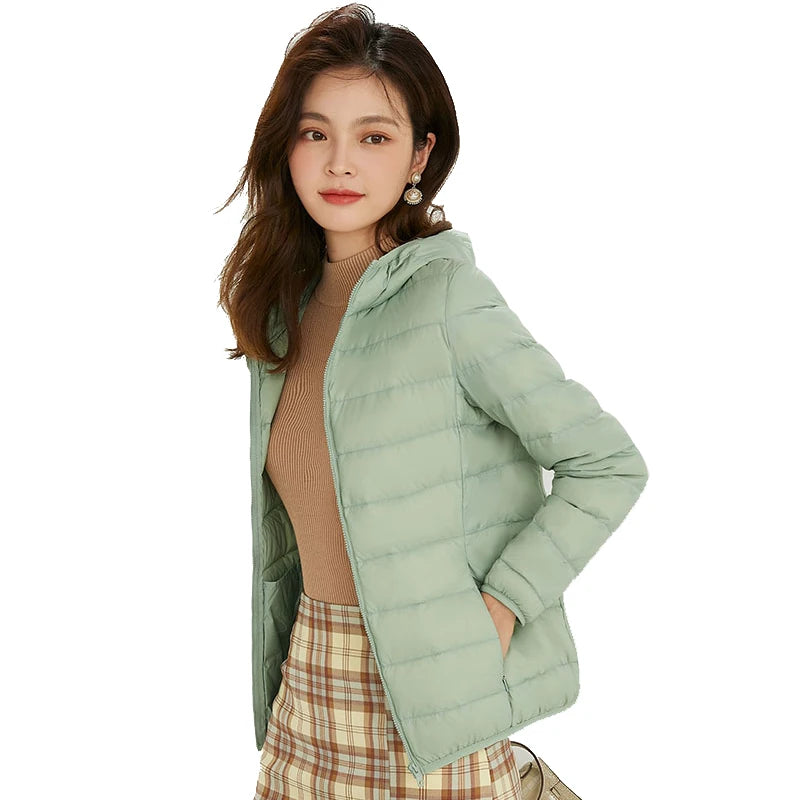 Winter Women Ultra Light Down Parka Jacket - More Colors