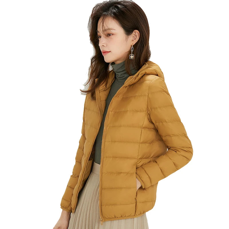 Winter Women Ultra Light Down Parka Jacket - More Colors