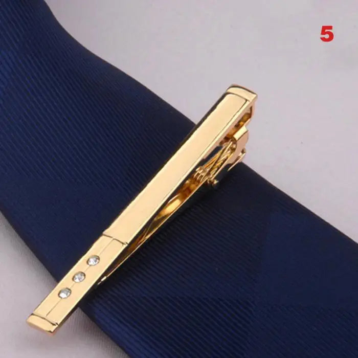 Men Metal Alloy Tie Clip Clamp Necktie Bar Clasp Wedding Bridegroom Business Fashion Formal Gifts