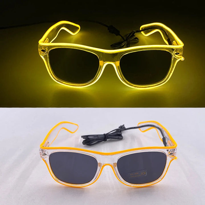 Luminous LED Glasses for Every Occasion - Light Up Your Celebrations SimpleCute Things