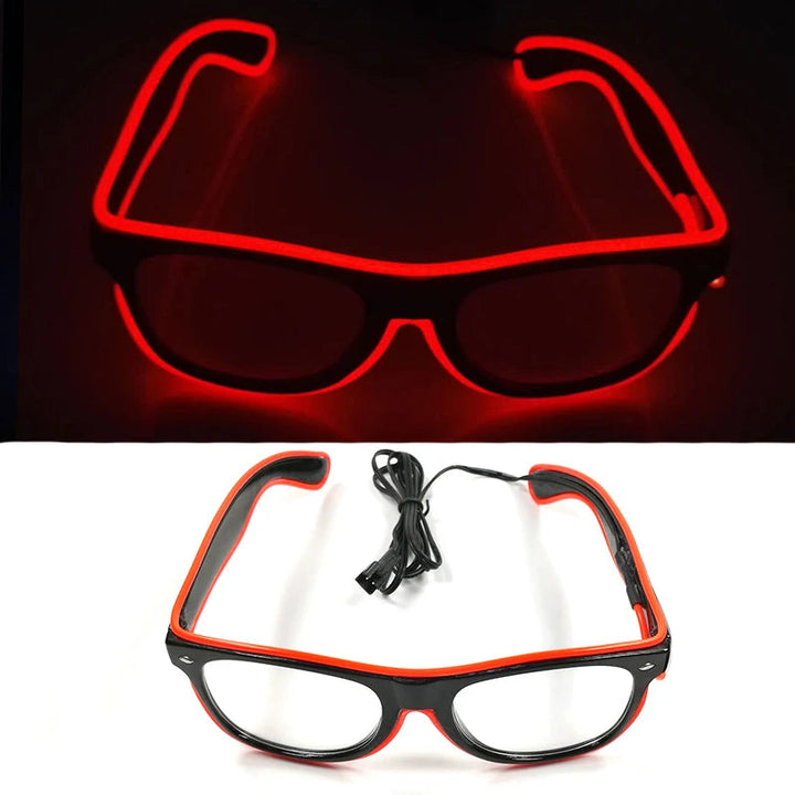 Luminous LED Glasses for Every Occasion - Light Up Your Celebrations SimpleCute Things