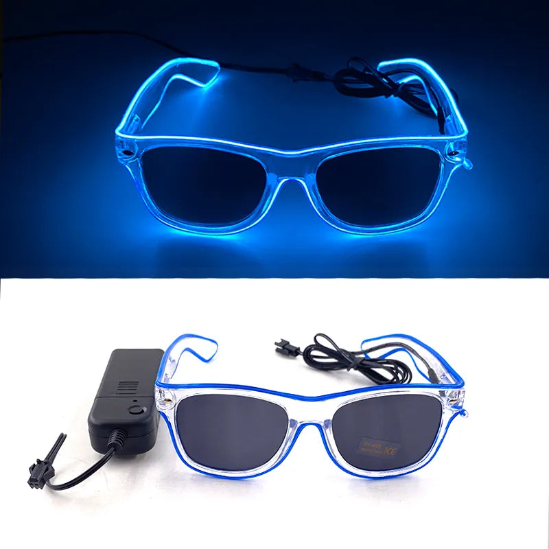 Luminous LED Glasses for Every Occasion - Light Up Your Celebrations SimpleCute Things