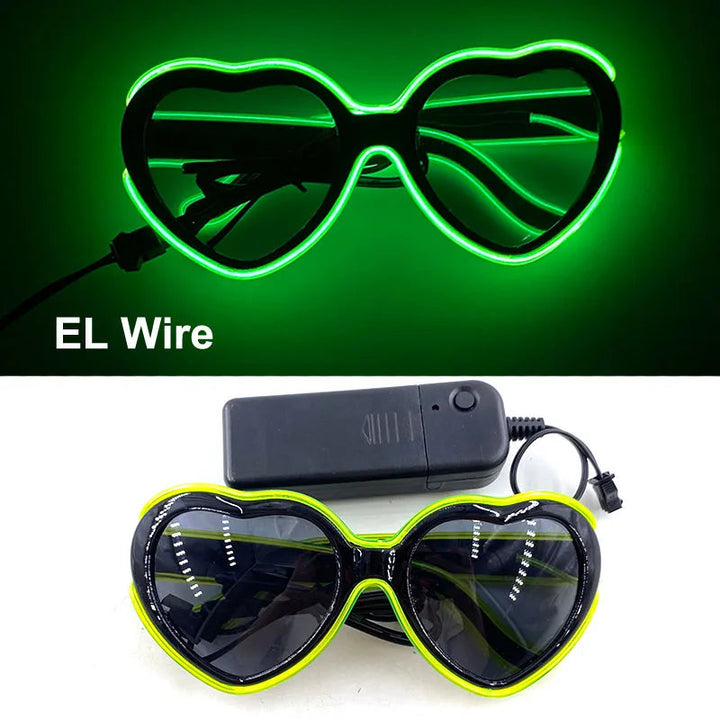 Luminous LED Glasses for Every Occasion - Light Up Your Celebrations SimpleCute Things