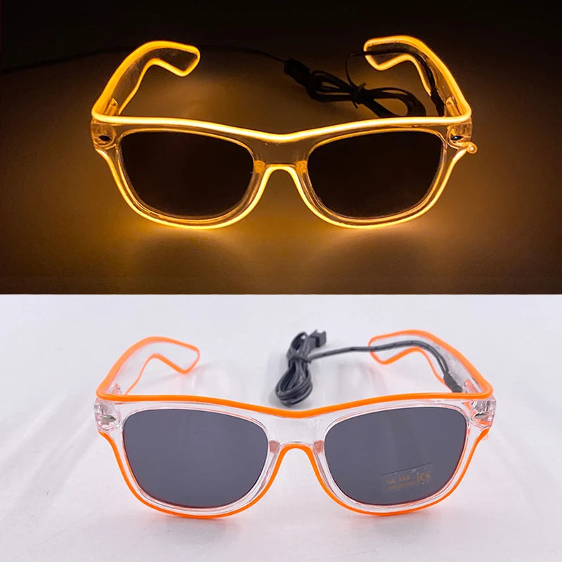 Luminous LED Glasses for Every Occasion - Light Up Your Celebrations SimpleCute Things