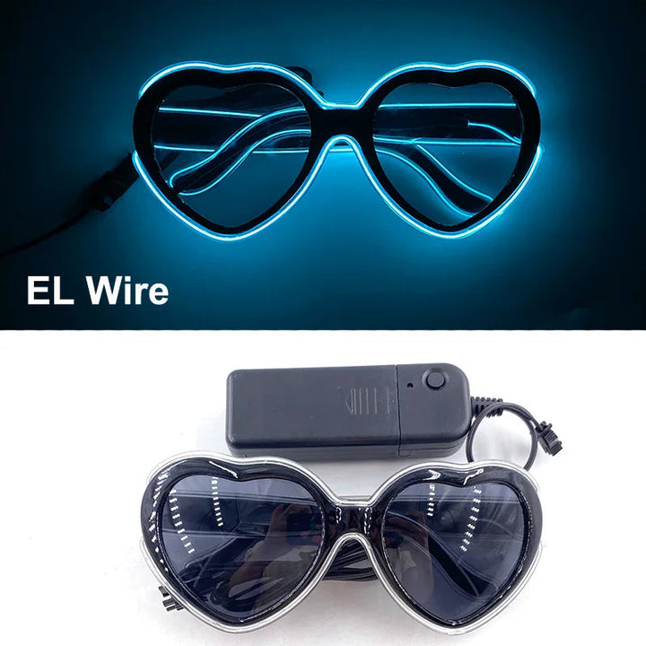 Luminous LED Glasses for Every Occasion - Light Up Your Celebrations SimpleCute Things