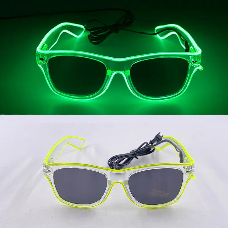 Luminous LED Glasses for Every Occasion - Light Up Your Celebrations SimpleCute Things