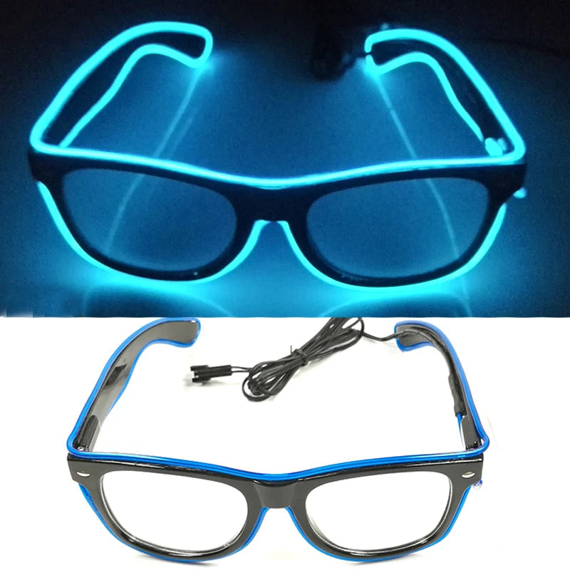 Luminous LED Glasses for Every Occasion - Light Up Your Celebrations SimpleCute Things