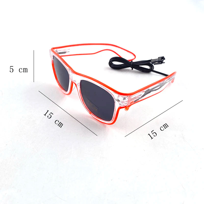 Luminous LED Glasses for Every Occasion - Light Up Your Celebrations SimpleCute Things