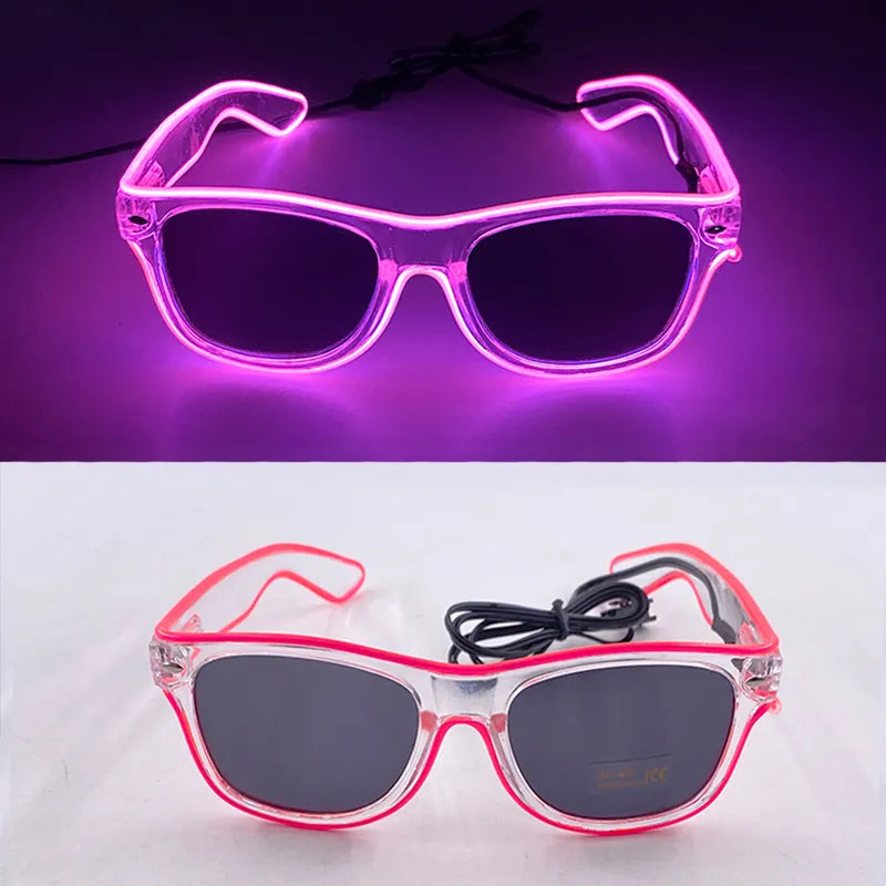 Luminous LED Glasses for Every Occasion - Light Up Your Celebrations SimpleCute Things