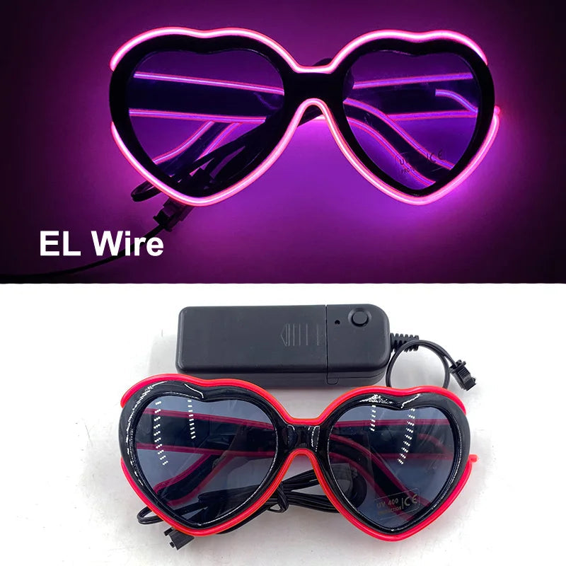 Luminous LED Glasses for Every Occasion - Light Up Your Celebrations SimpleCute Things