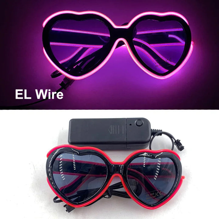 Luminous LED Glasses for Every Occasion - Light Up Your Celebrations SimpleCute Things