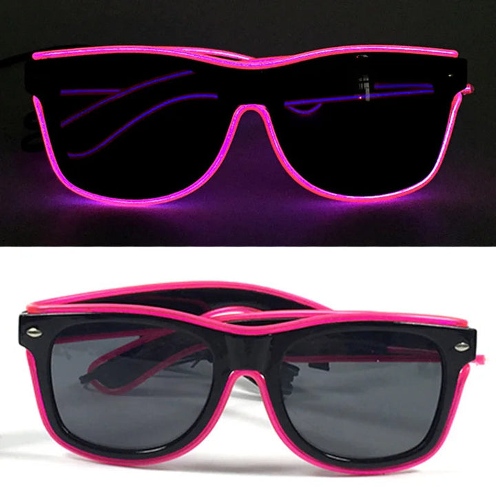 Luminous LED Glasses for Every Occasion - Light Up Your Celebrations SimpleCute Things