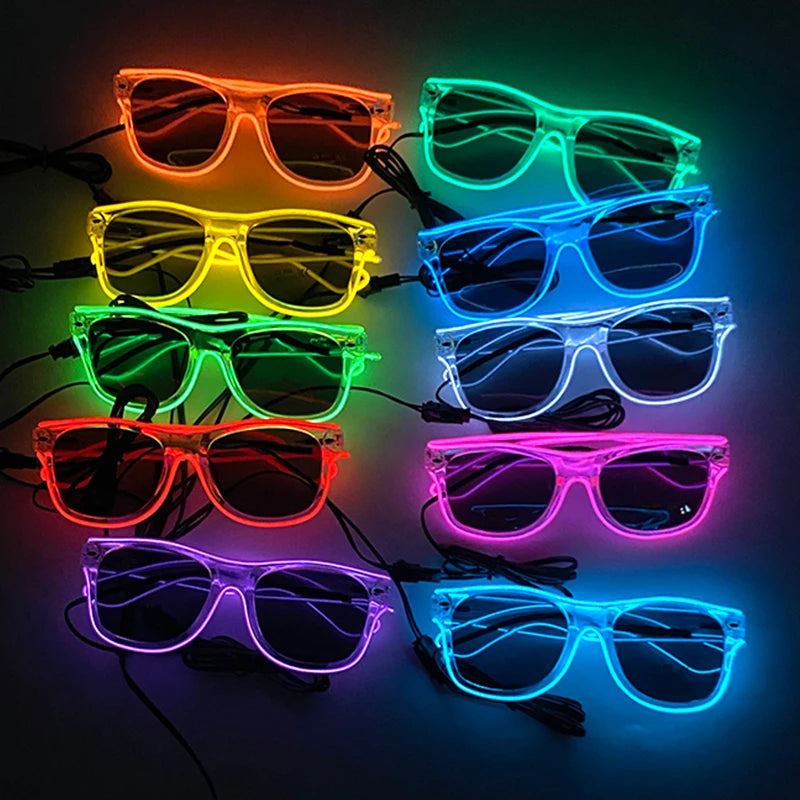 Luminous LED Glasses for Every Occasion - Light Up Your Celebrations SimpleCute Things