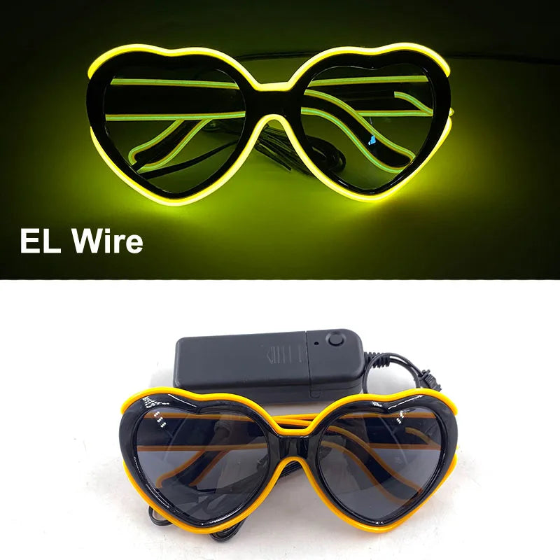 Luminous LED Glasses for Every Occasion - Light Up Your Celebrations SimpleCute Things