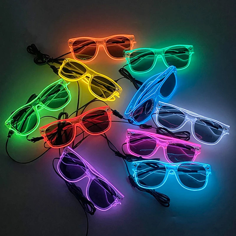 Luminous LED Glasses for Every Occasion - Light Up Your Celebrations SimpleCute Things