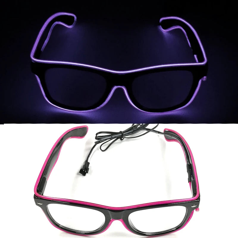 Luminous LED Glasses for Every Occasion - Light Up Your Celebrations SimpleCute Things