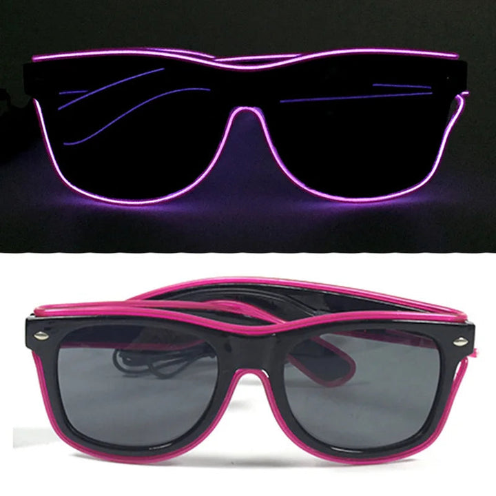 Luminous LED Glasses for Every Occasion - Light Up Your Celebrations SimpleCute Things