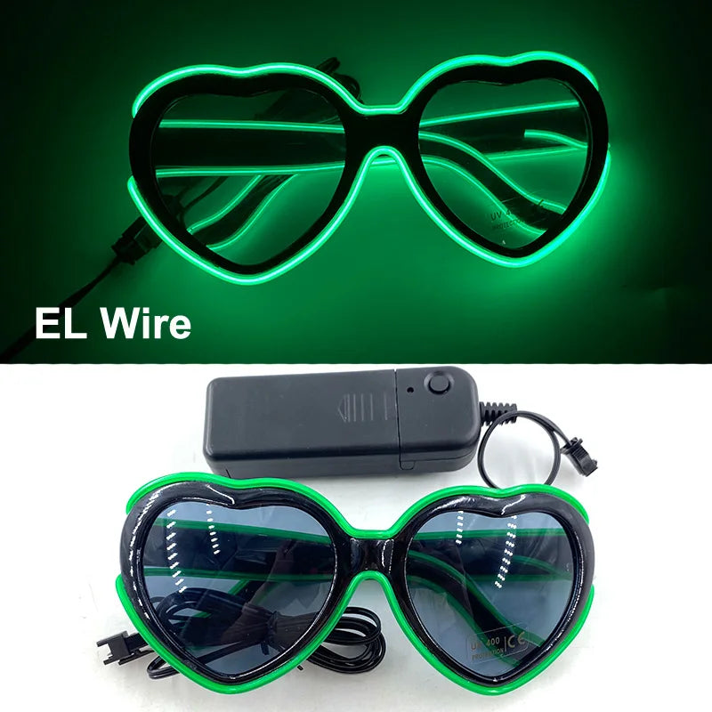 Luminous LED Glasses for Every Occasion - Light Up Your Celebrations SimpleCute Things