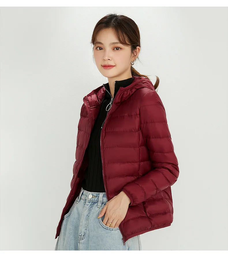 Winter Women Ultra Light Down Parka Jacket - More Colors