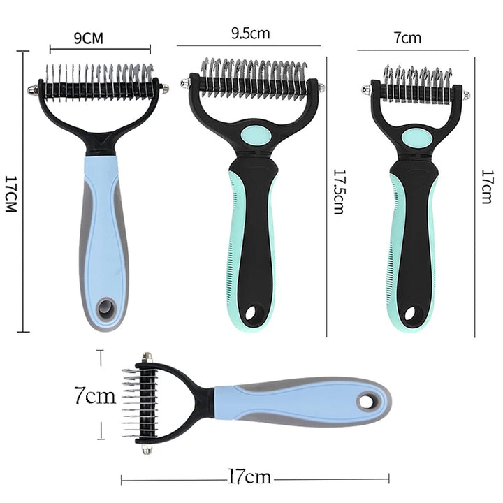 Pet Deshedding Brush/ Dog Hair Remover