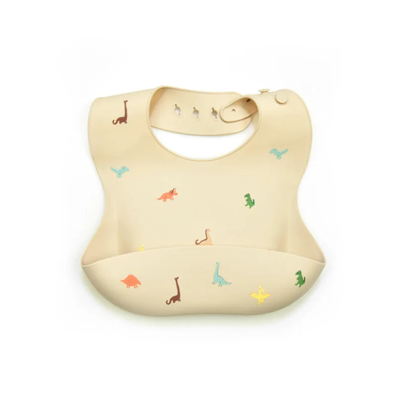 Silicone Kids Adjustable Bibs