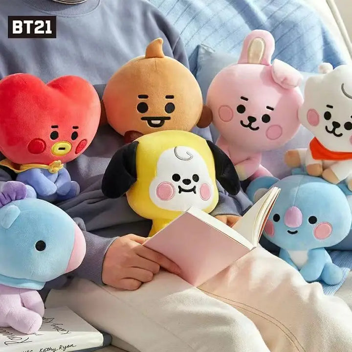 10-12cm Bandai Plush Toy Backpack Korean BTS