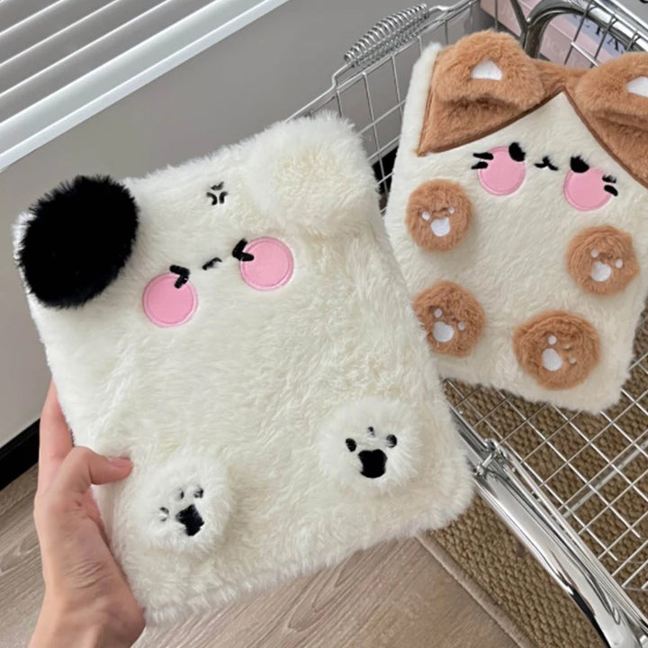 New Kawaii Fluffy Cat Kpop Photocard Binder Collect Book Idol Photo Card Holder Photocard Album Stationery