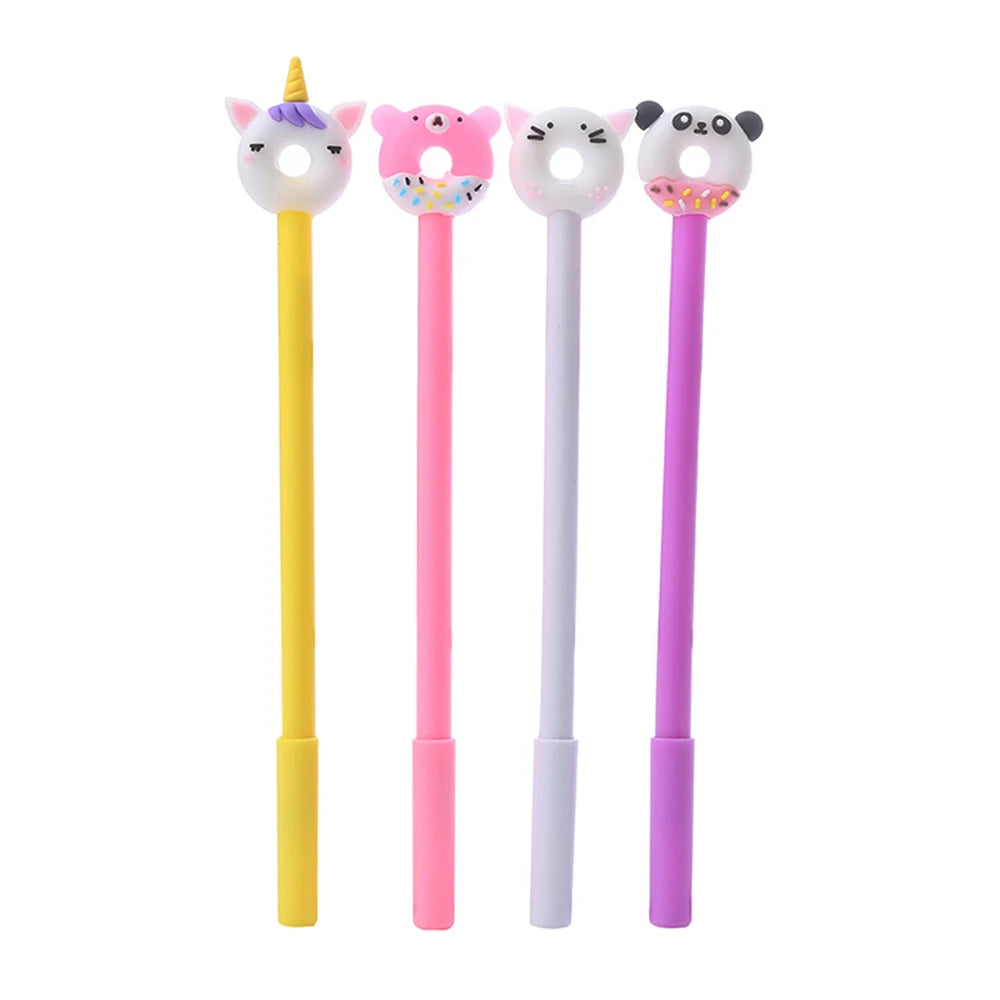 Novelty Cute Pens Kawaii Funny Luxury Gel Ink Pen Writing Girl Stationery Ballpoint School Office Supply Teacher Gift