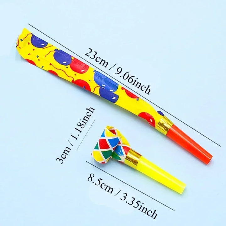 30 pcs Colorful Whistles Toy