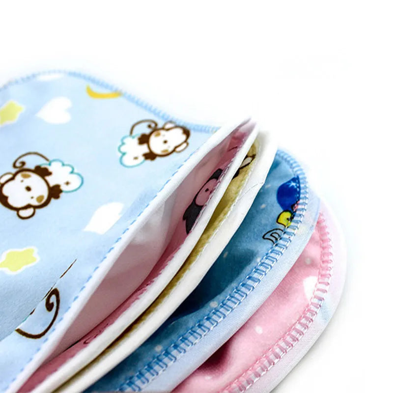 5pc Baby Cotton High Quality Babadores/Bib