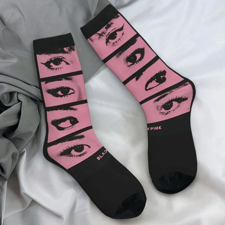 Blacks Girl Pinks Group K-Pop Socks