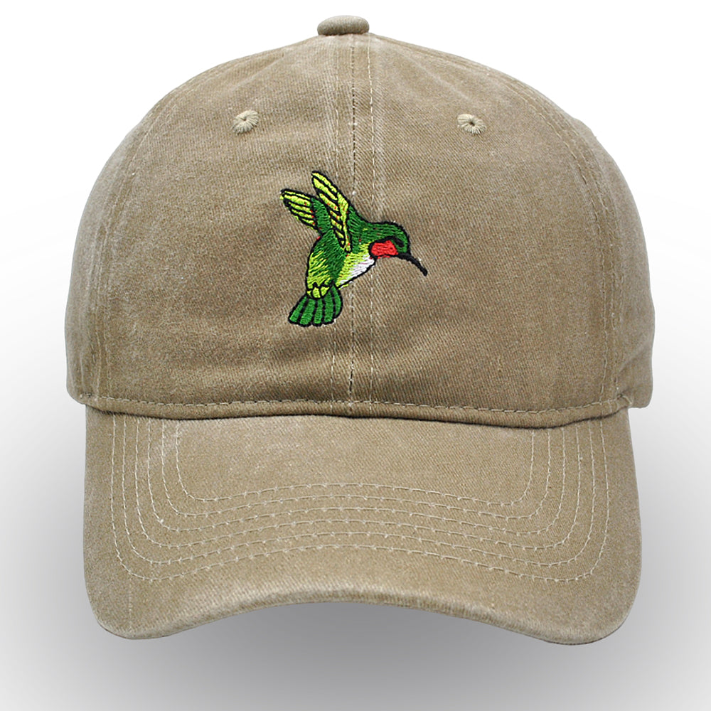 HUMMINGBIRD Dad Hat Embroidery Wildlife Bird Cap Cute Bird Baseball Cap Mom Hats Retro Woman Sun Hat Trucker Hat