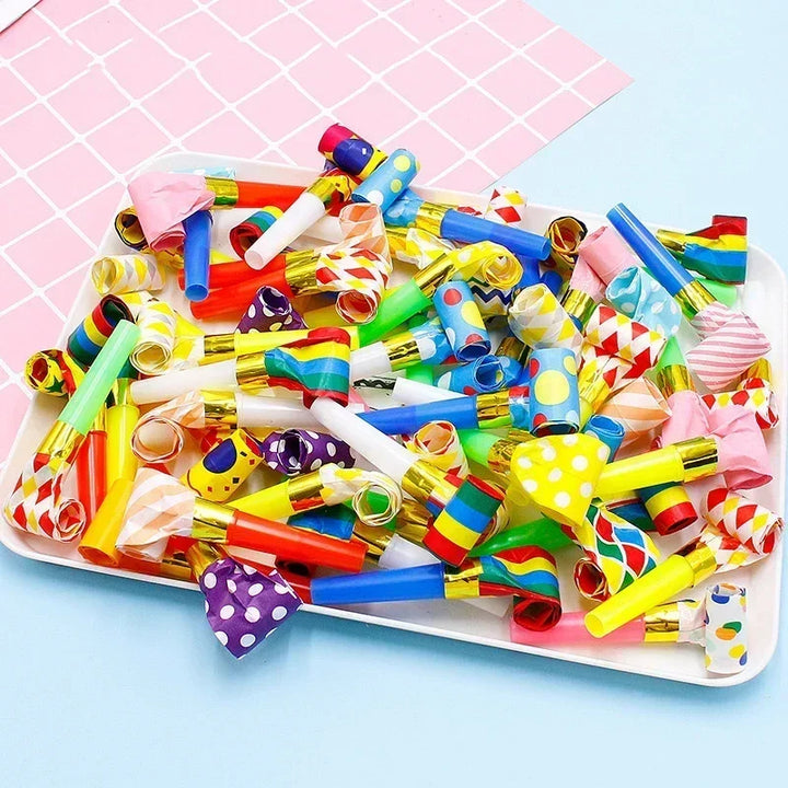 30 pcs Colorful Whistles Toy