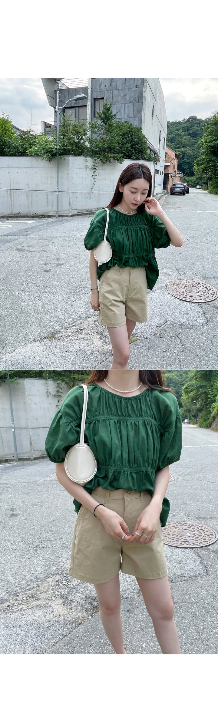 Summer Pullover T-Shirts Tops Women Loose Ruffle Pleated Fashion Ladies Cropped Blouses Casual Short Sleeve Korean Woman Tops