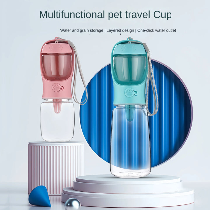 Dog / Cat  Portable Feeding and Watering dispenser