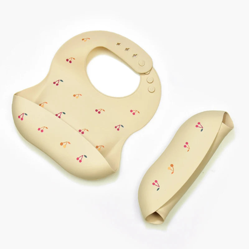 Silicone Kids Adjustable Bibs