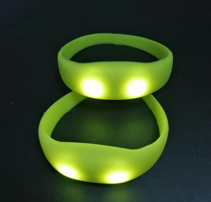 10pcs Glow in the Dark Bracelet Voice Sillcone Concert accessories