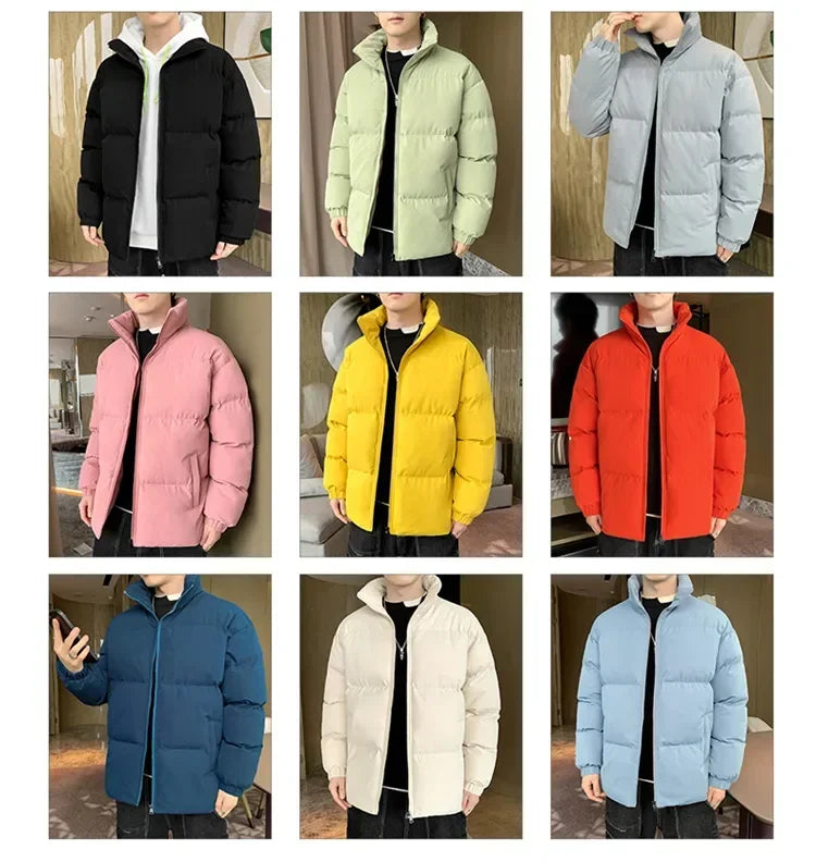 Men's Thicken Warm Parka Jacket - Stylish Men's Winter Jackets