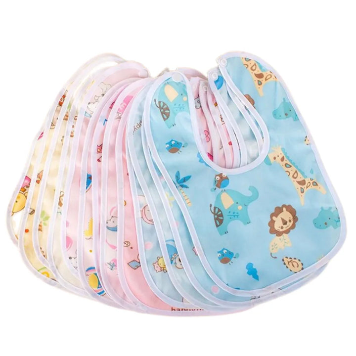 5pc Baby Cotton High Quality Babadores/Bib