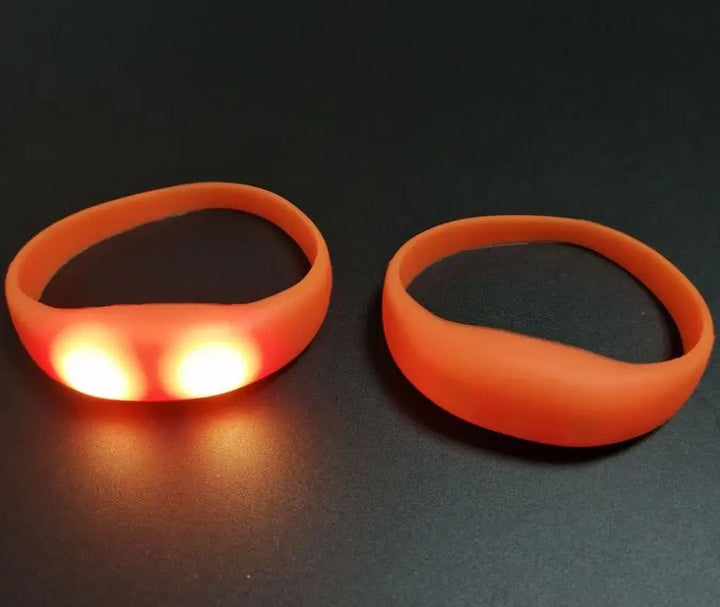 10pcs Glow in the Dark Bracelet Voice Sillcone Concert accessories