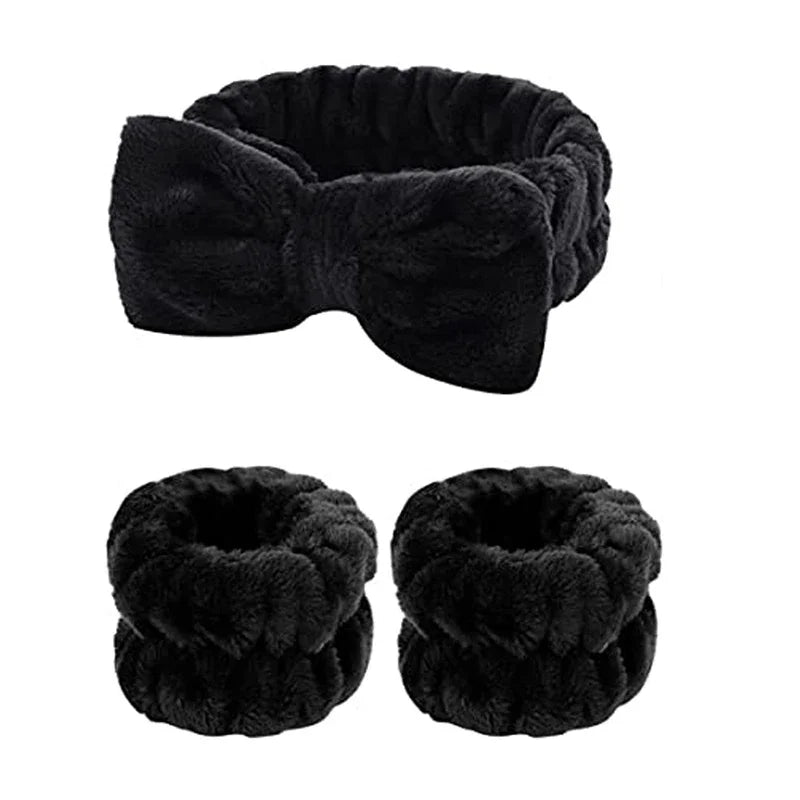 1/2/3PCS Face Wash Wristbands Headband Makeup Hair Care Headband Wash Headband for Washing Your Face Hair Bands for Women FD01